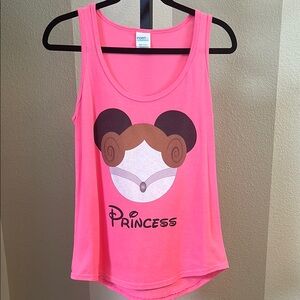 Pink Disney Princess Leah Tank Top